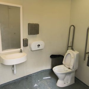 Photo 2 - Free public toilet on Liepāja beach at the end of Roņu street promenade