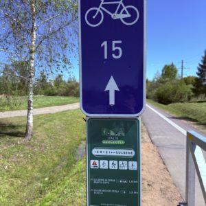 Photo 2 - Gulbenē atklāts pirmais visiem pieejamais Zaļais dzelzceļa celiņš