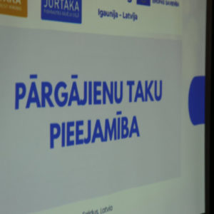 Photo 1 - A Seminar in Saldus Focuses on Welcoming Visitors with Visual or Intellectual Disabilities