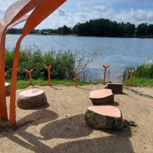 Photo 3 - Pilssala Island and Lake Shore of Lake Alūksne