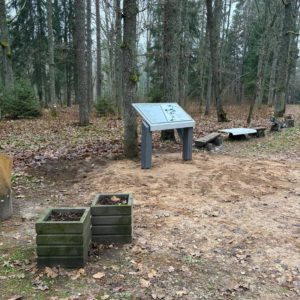 Photo 2 - Tactile map of Skaņākalns Nature Park