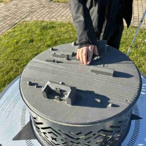 Photo 5 - Gulbenes dzelzceļa stacijas taktilā karte