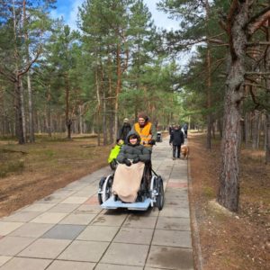 Photo 4 - Hiking wheelchairs available free of charge in Ādaži Municipality for people with mobility impairments