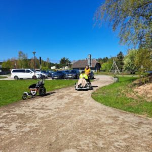 Photo 2 - Hiking wheelchairs available free of charge in Ādaži Municipality for people with mobility impairments